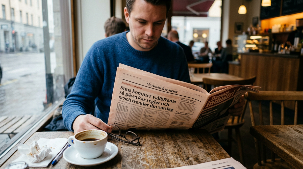 Snus kommer vallöftena: så påverkar regler och trender din vardag