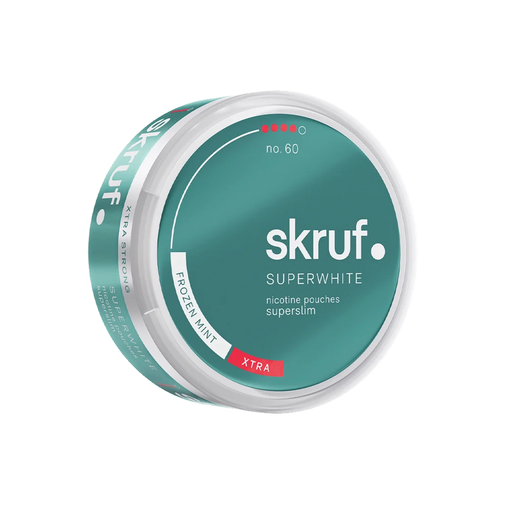 Superwhite No. 60 Frozen Mint Superslim Xtra Strong
