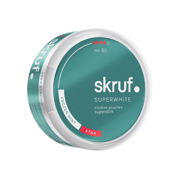 Superwhite No. 60 Frozen Mint Superslim Xtra Strong