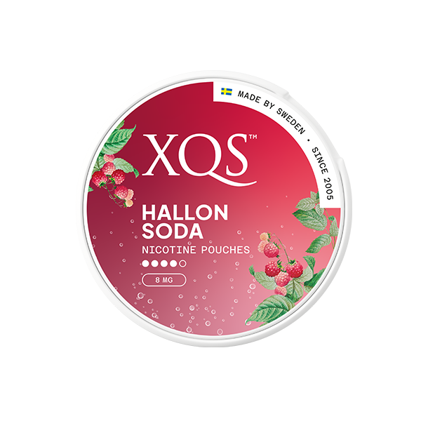 Hallonsoda Slim Strong