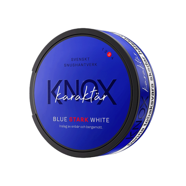 Karaktär Blue Stark Vit Portion