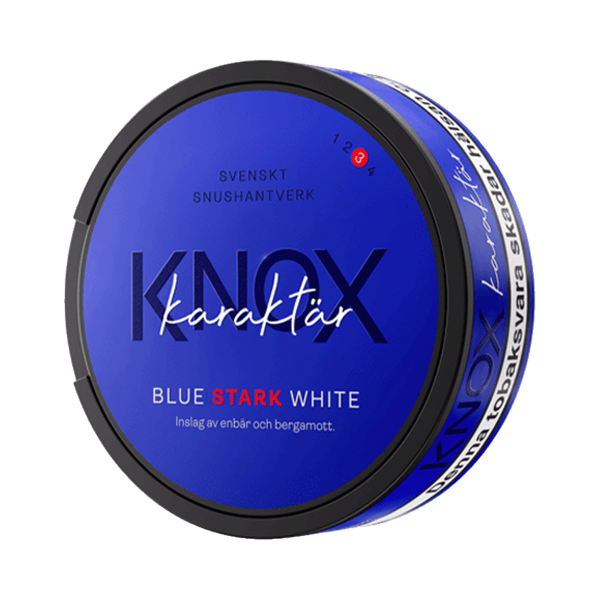 Karaktär Blue Stark Vit Portion