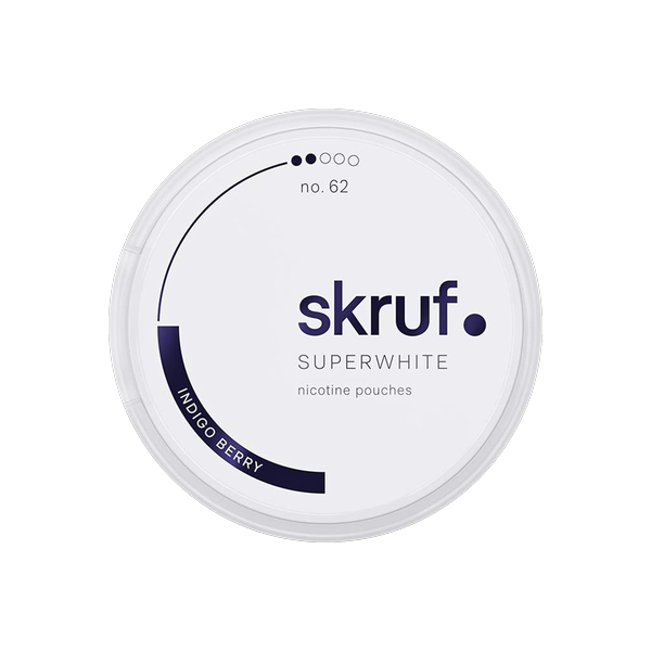 Skruf Superwhite No. 62 Indigo Berry