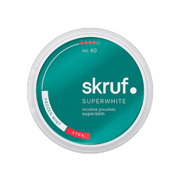 Superwhite No. 60 Frozen Mint Superslim Xtra Strong